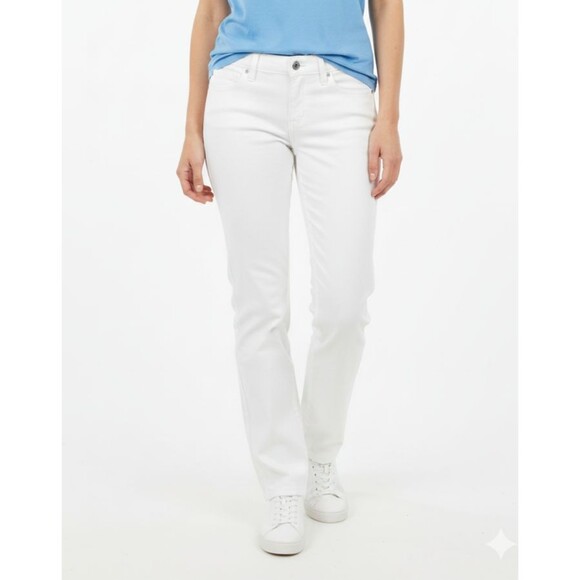 Lilly Pulitzer Denim - Lilly Pulitzer Jeans Worth Skinny Womens Size 4 Resort White Denim